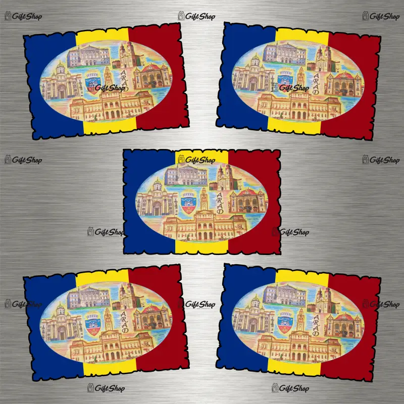 Arad, romania, magnet frigider mgs004